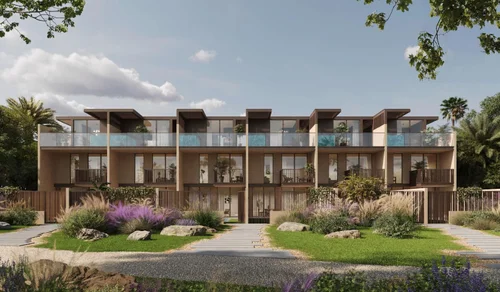 Townhouses Garden View